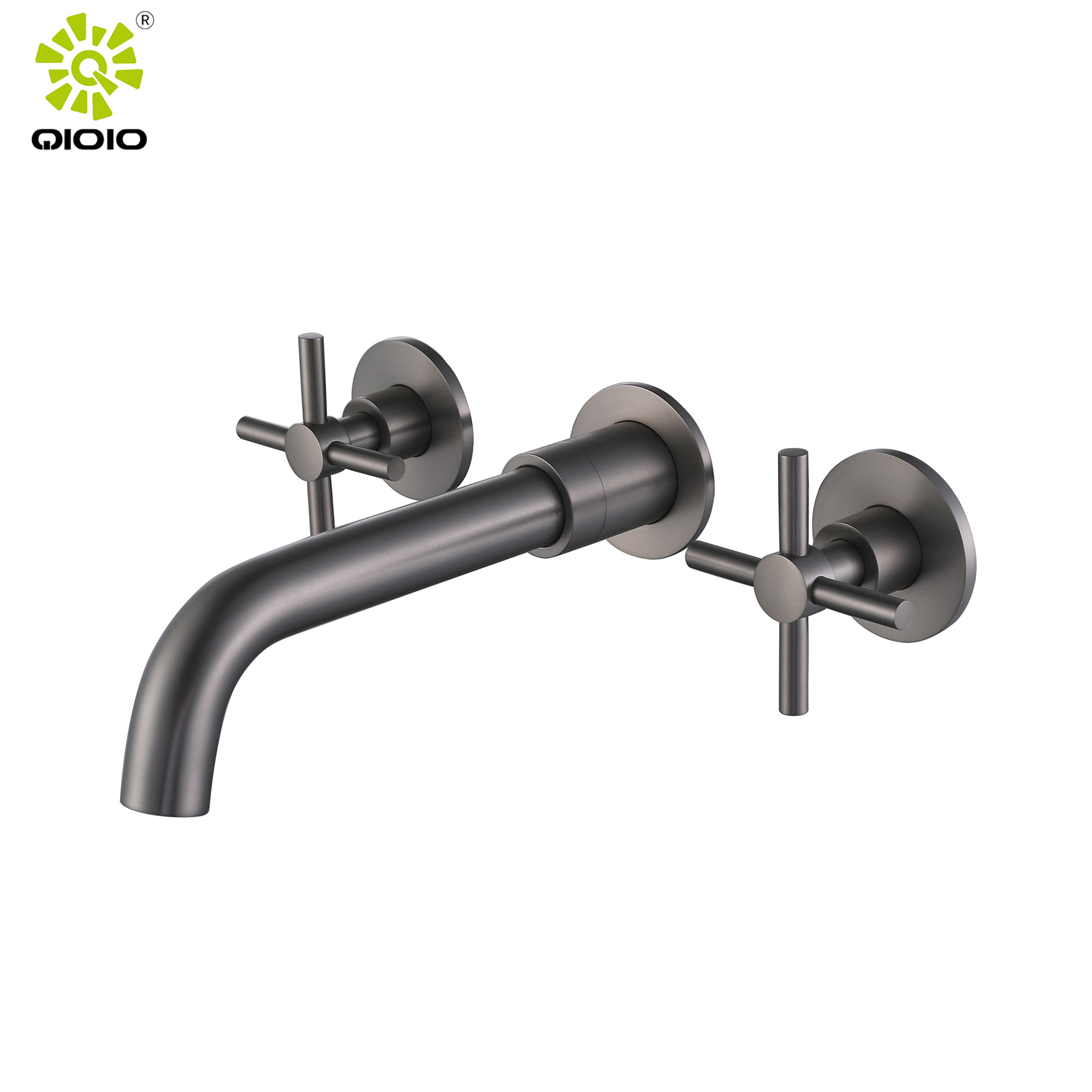 Grifo de ba&ntilde;o de acero inoxidable